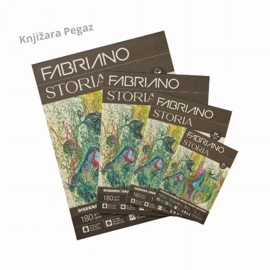 FABRIANO Blok Storia 12.5x18cm 30l 180g 19100731