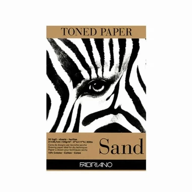 FABRIANO Blok Toned Sand A4 50L/120g 19100496
