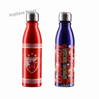 Flašica za vodu 600ml Crven Zvezda 300000