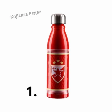 Flašica za vodu 600ml Crven Zvezda 300000