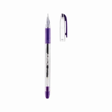 Gel olovka Crystal CR-7 0.5mm ljubičasta  