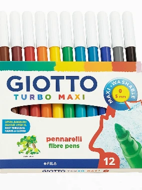 Giotto flomasteri 1/12 Turbo color 071400