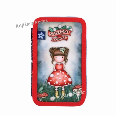 Gorjuss Pernica puna 3zipa Little Mushroom 607GJ35