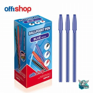 OffiShop Hemijska olovka jednokratna plava OF022