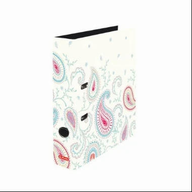 HERLITZ Registrator A4 široki-paisley white 