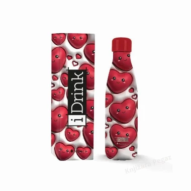 ITOTAL Boca metalna 500ml Follow your heart