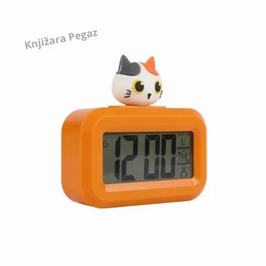ITOTAL dečiji sat, budilnik mačka XL2836