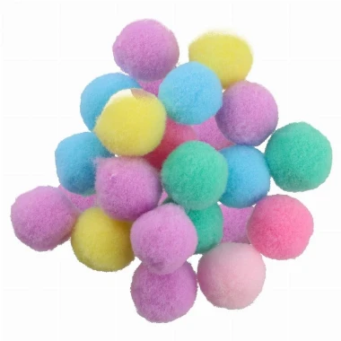 Kraft pom pom,miks,20mm,36K 137706