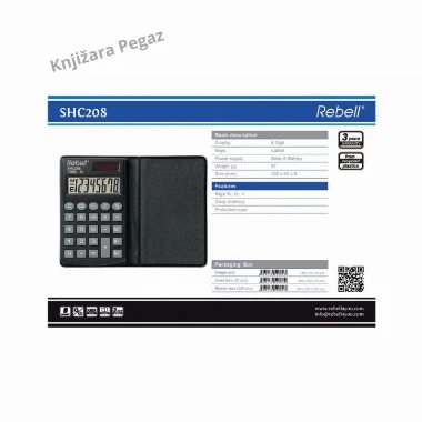 Kalkulator RE-SHC208 BX