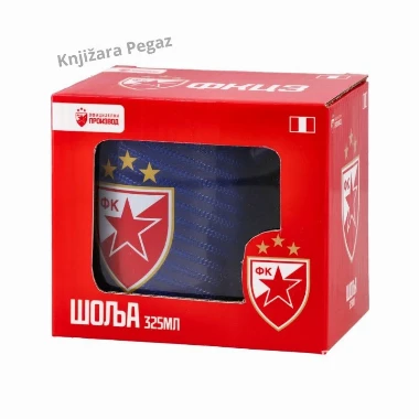 Keramička šolja Crvena Zvezda 325ml 300812