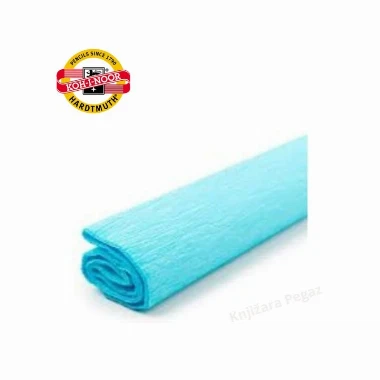 KOHINOR Krep papir 9755/13 svetlo tirkiz