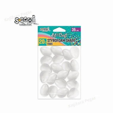Kraft figura jaje od stiropora 3.5cm 1/20 SC3236