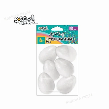 Kraft figura jaje od stiropora 5cm 1/6 SC3237