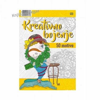 Kreativno bojenje A4, 50 motiva