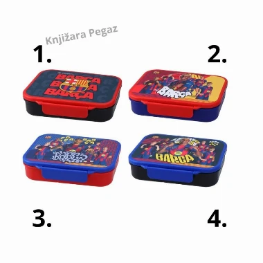 Kutija za užinu FC Barcelona 1000ml 306004