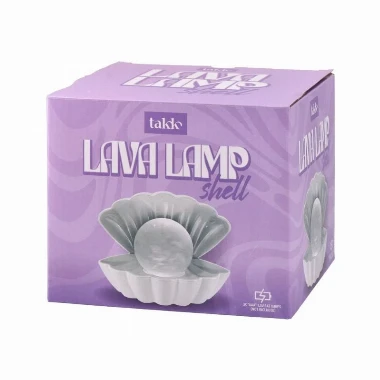Lava Lampa školjka-bela 720316