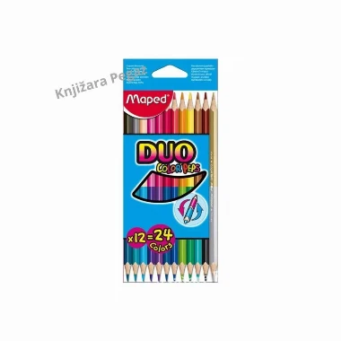 Maped drvene bojice Color’Peps Duo 12/24 M829600
