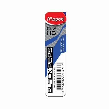 Maped grafitne mine 0.7mm HB