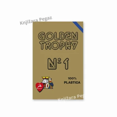 Modiano Golden Trophy No.1 karte za poker plave
