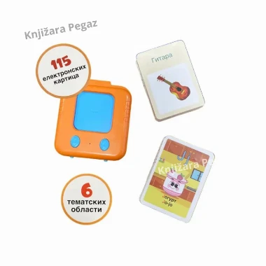 Montesori edukativne zvučne kartice za igru