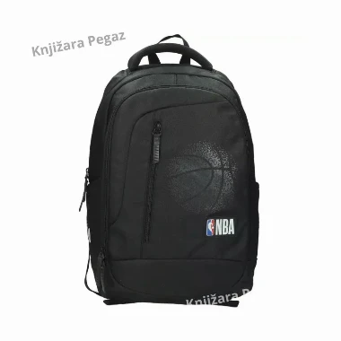 NBA ovalni ranac crni