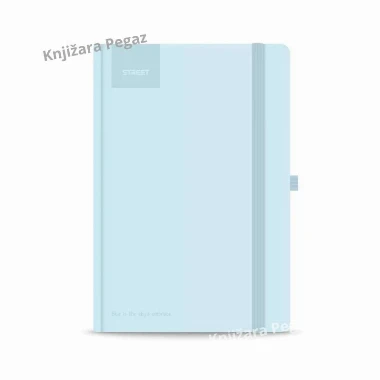 NOTES A5 96 lista PASTEL BLUE
