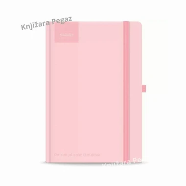 NOTES A5 96 lista PASTEL PINK