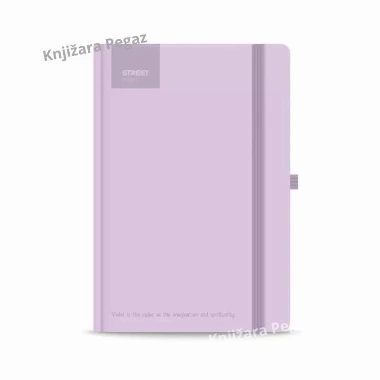 NOTES A5 96 lista PASTEL VIOLET