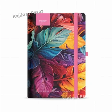 NOTES B5 96 lista FLOWERS PETAL