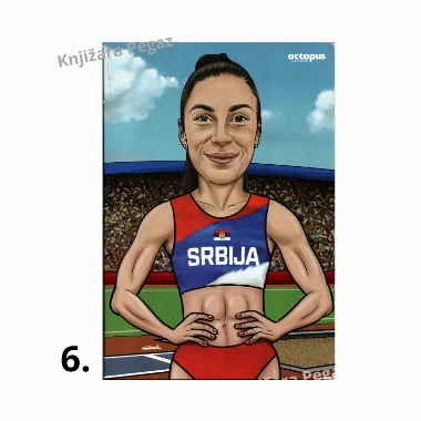 Octopus Sveska A4 Caricature - linija (dikto)