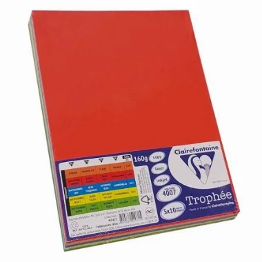 Fotokopir papir A4 160g Intensive 1/50-miks boja