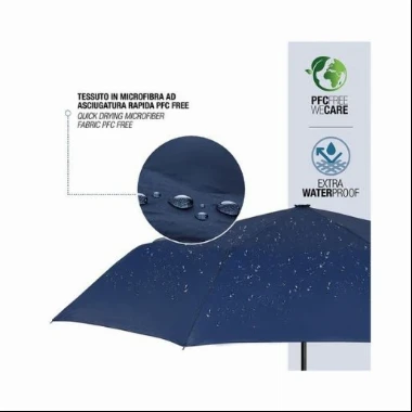 PERLETTI Kišobran automatik 96009-02 plavi
