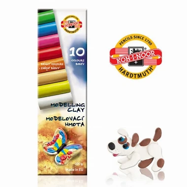 KOHINOOR plastelin u kutiji 1/10 200g 131710