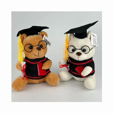 Plišani meda diplomac 18cm