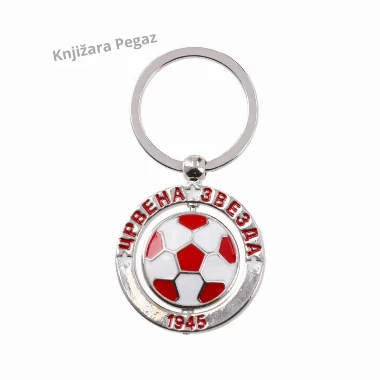 Privezak za ključeve Crvena Zvezda lopta 300848