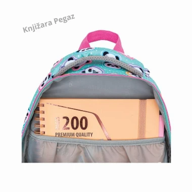 Ranac anatomski AB330 Minty Pandas Astrabag