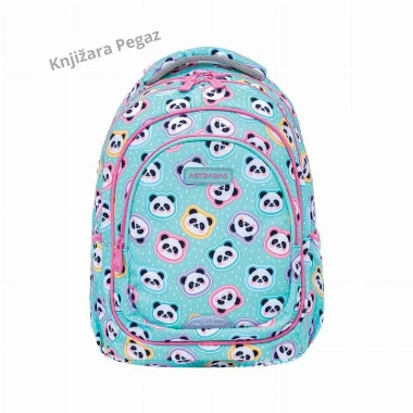 Ranac anatomski AB330 Minty Pandas Astrabag