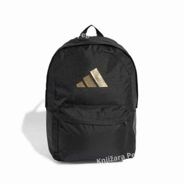 Ranac Classic Bars Adidas IS7048 crno-zlatni
