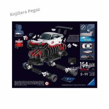 Ravensburger 3D puzzle - Porsche RA12008039