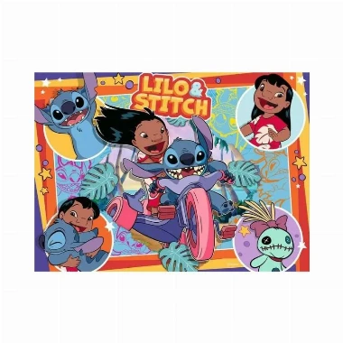 Ravensburger puzzle 4x100 delova - Stitch RA05731
