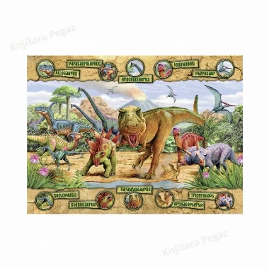 Ravensburger puzzle - Dinosaurusi 100 XXL RA10609