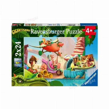 Ravensburger puzzle - Družina malih dinosaurusa