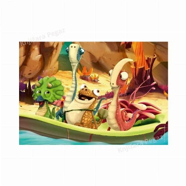 Ravensburger puzzle - Družina malih dinosaurusa