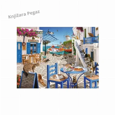 Ravensburger puzzle - Mačke Mikonosa 