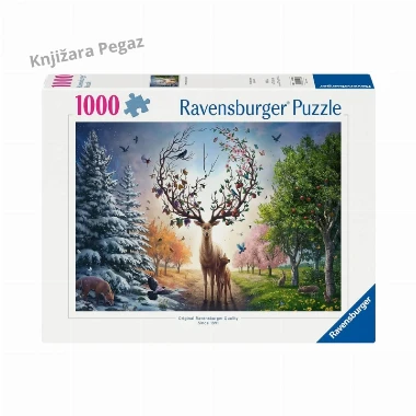 Ravensburger puzzle - Magični jelen 1000 delova
