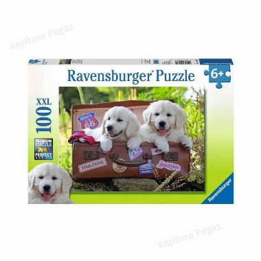 Ravensburger puzzle - Psi u koferu RA10538