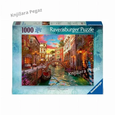 Ravensburger puzzle-Romantična Venecija RA12000056