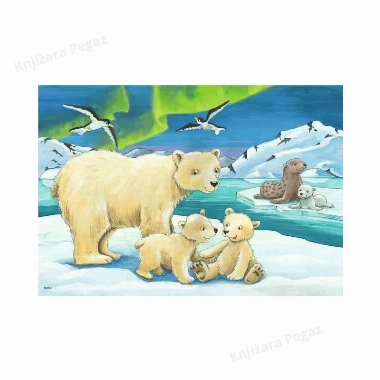 Ravensburger puzzle-Safari životinje 2x12 RA05095