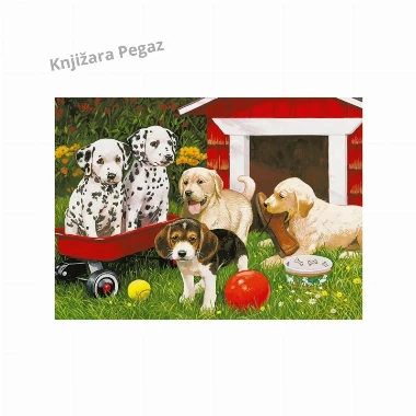 Ravensburger puzzle - Zabava za štence RA09526