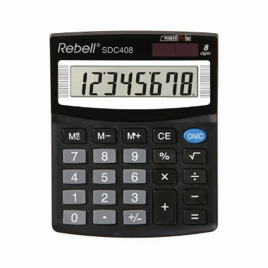 Rebell Kalkulator RE-SDC408BX crni